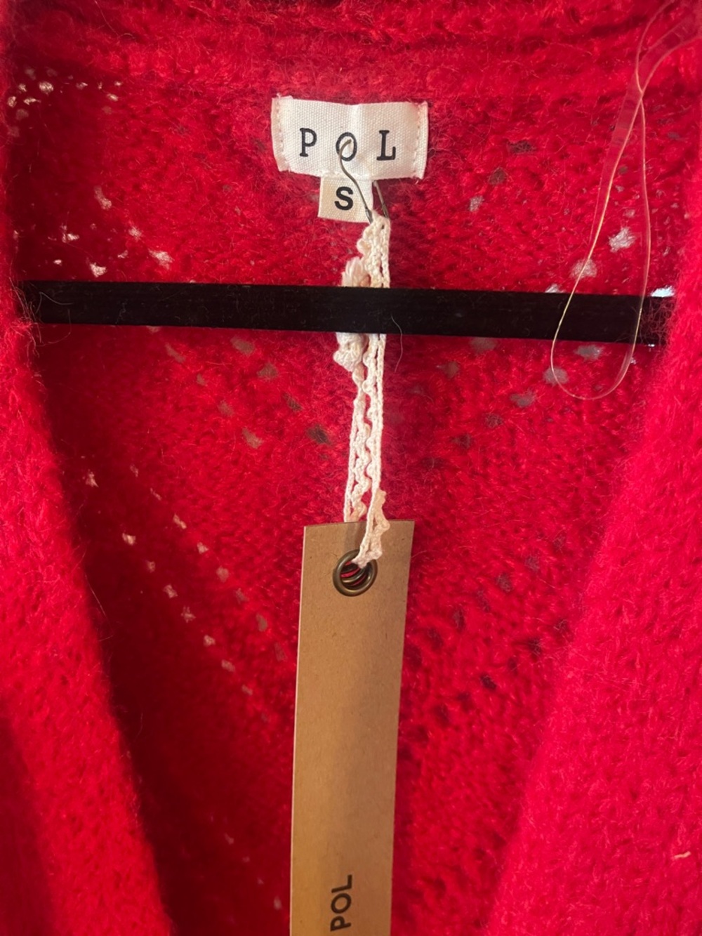 NWT soft knit cardigan/duster from POL - Picture 3 of 7